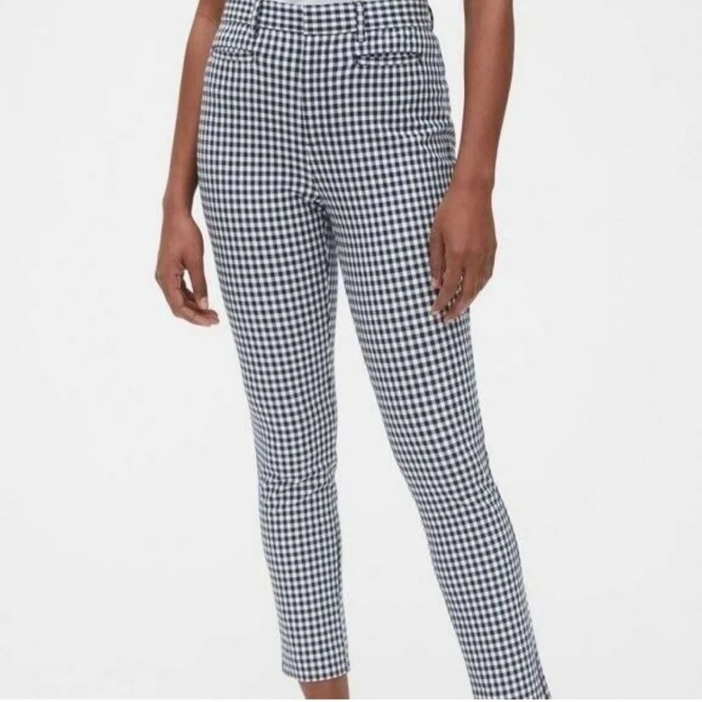 Gap Plaid Signature Skinny Ankle Pants